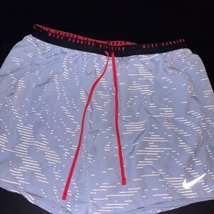 Nike Running Shorts Blue Men Large